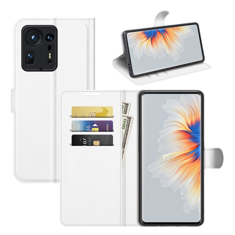 For Xiaomi Mix 4 Litchi Texture Horizontal Flip Protective Case with Holder & Card Slots & Wallet
