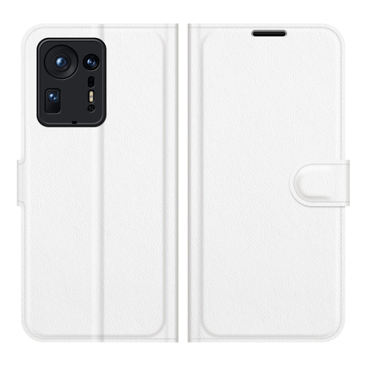 For Xiaomi Mix 4 Litchi Texture Horizontal Flip Protective Case with Holder & Card Slots & Wallet