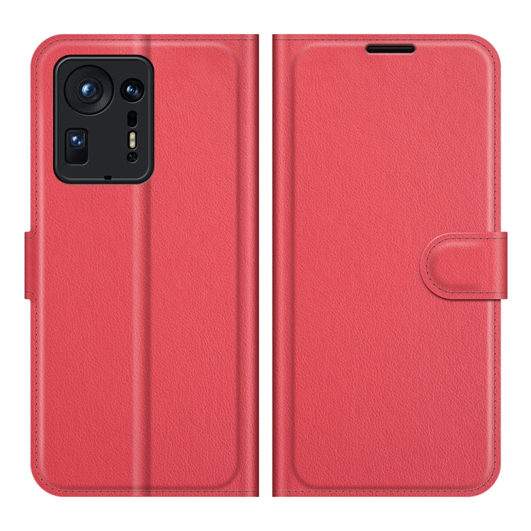 For Xiaomi Mix 4 Litchi Texture Horizontal Flip Protective Case with Holder & Card Slots & Wallet