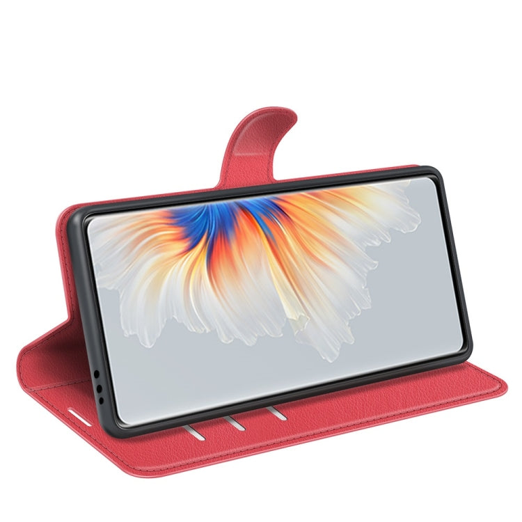 For Xiaomi Mix 4 Litchi Texture Horizontal Flip Protective Case with Holder & Card Slots & Wallet