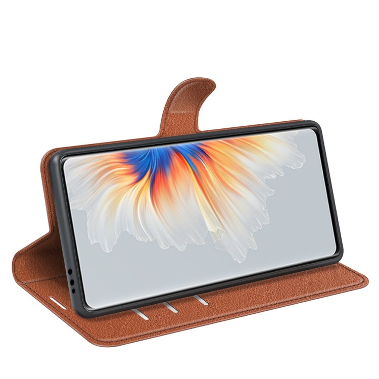 For Xiaomi Mix 4 Litchi Texture Horizontal Flip Protective Case with Holder & Card Slots & Wallet