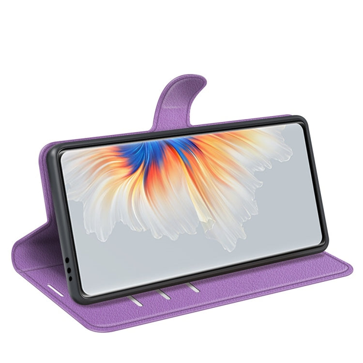 For Xiaomi Mix 4 Litchi Texture Horizontal Flip Protective Case with Holder & Card Slots & Wallet