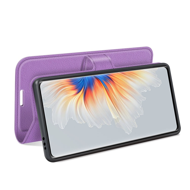 For Xiaomi Mix 4 Litchi Texture Horizontal Flip Protective Case with Holder & Card Slots & Wallet