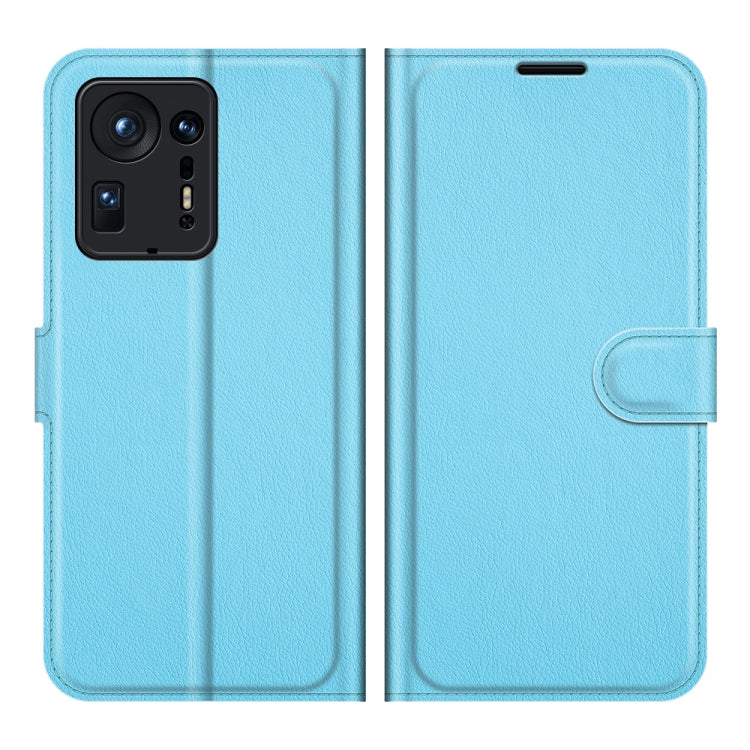 For Xiaomi Mix 4 Litchi Texture Horizontal Flip Protective Case with Holder & Card Slots & Wallet
