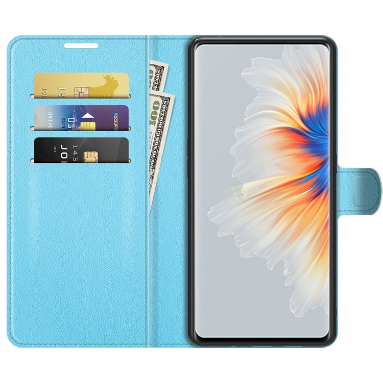 For Xiaomi Mix 4 Litchi Texture Horizontal Flip Protective Case with Holder & Card Slots & Wallet
