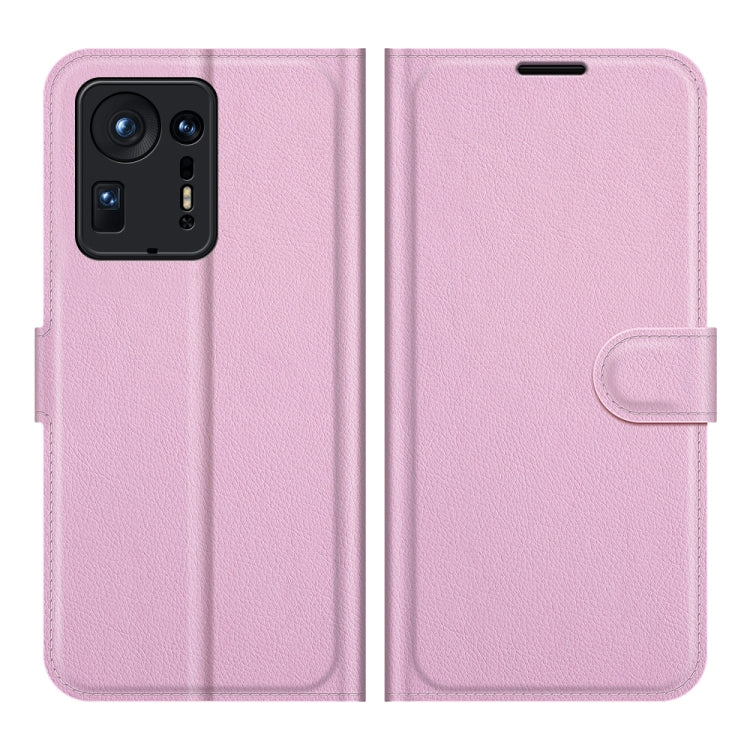 For Xiaomi Mix 4 Litchi Texture Horizontal Flip Protective Case with Holder & Card Slots & Wallet
