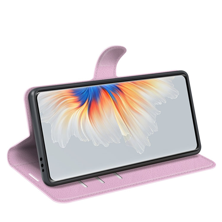 For Xiaomi Mix 4 Litchi Texture Horizontal Flip Protective Case with Holder & Card Slots & Wallet
