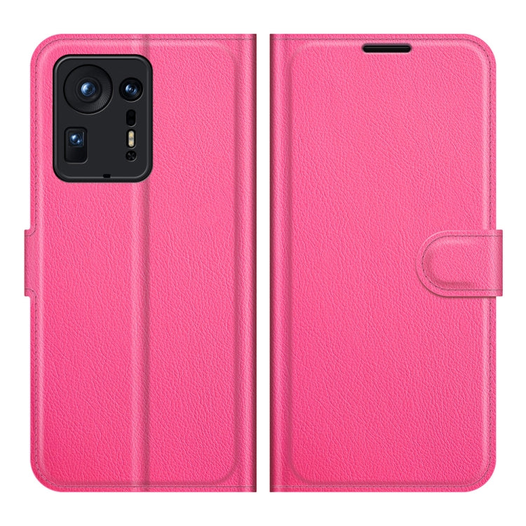 For Xiaomi Mix 4 Litchi Texture Horizontal Flip Protective Case with Holder & Card Slots & Wallet