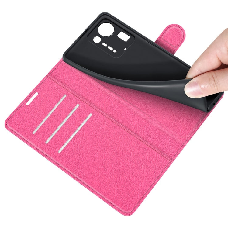 For Xiaomi Mix 4 Litchi Texture Horizontal Flip Protective Case with Holder & Card Slots & Wallet
