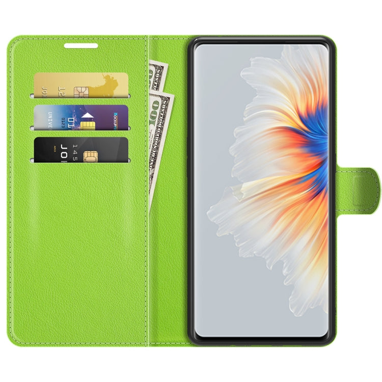 For Xiaomi Mix 4 Litchi Texture Horizontal Flip Protective Case with Holder & Card Slots & Wallet
