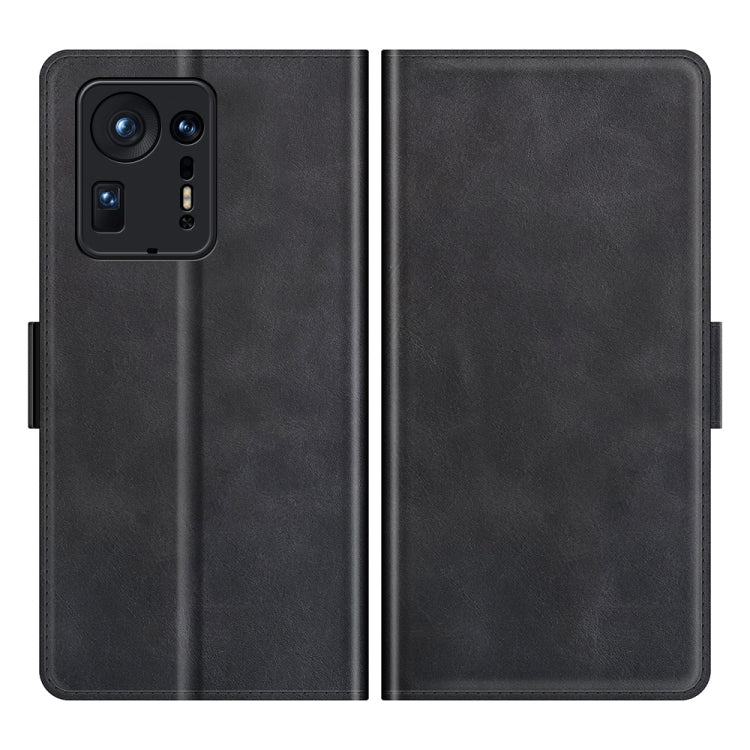 For Xiaomi Mix 4 Dual-side Magnetic Buckle Horizontal Flip Leather Case with Holder & Card Slots & Wallet