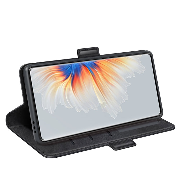 For Xiaomi Mix 4 Dual-side Magnetic Buckle Horizontal Flip Leather Case with Holder & Card Slots & Wallet