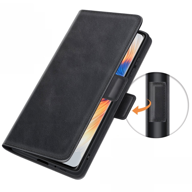 For Xiaomi Mix 4 Dual-side Magnetic Buckle Horizontal Flip Leather Case with Holder & Card Slots & Wallet