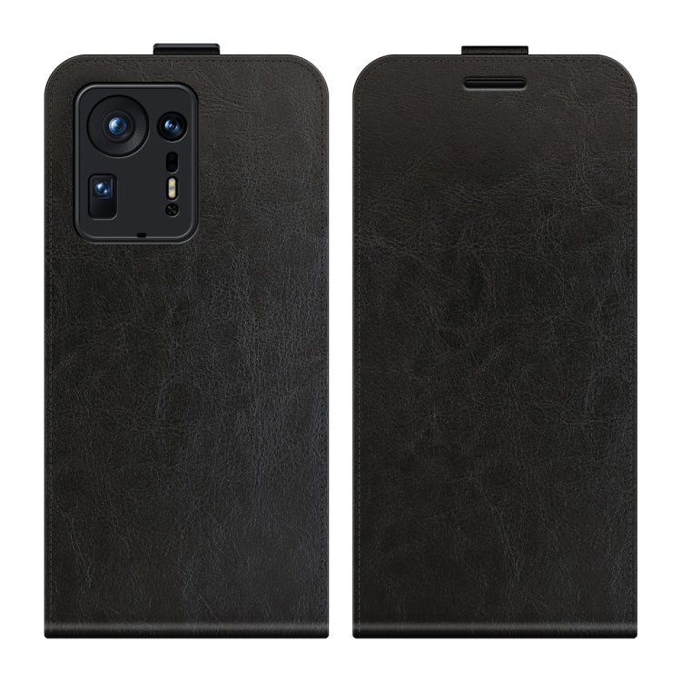For Xiaomi Mix 4 R64 Texture Single Vertical Flip Leather Protective Case with Card Slots & Photo Frame