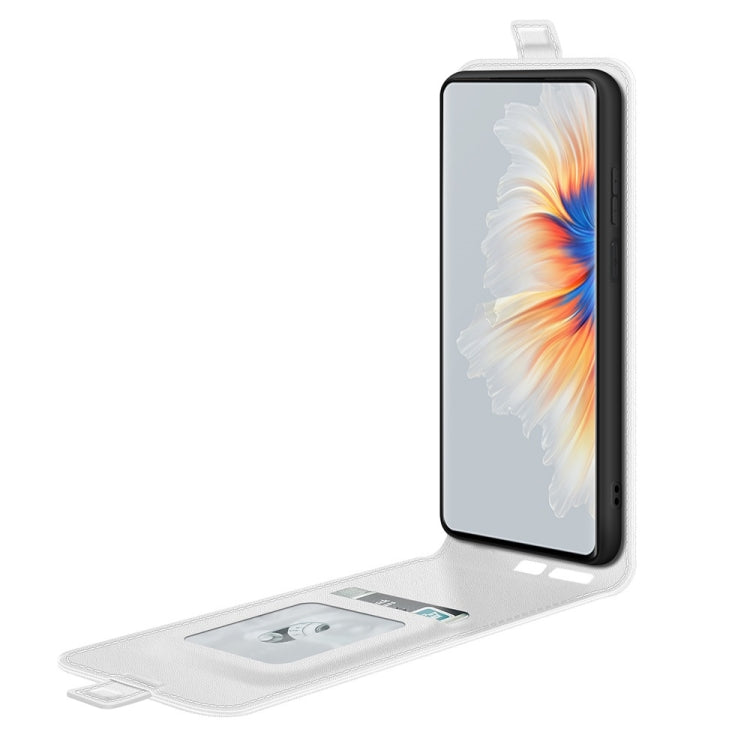 For Xiaomi Mix 4 R64 Texture Single Vertical Flip Leather Protective Case with Card Slots & Photo Frame