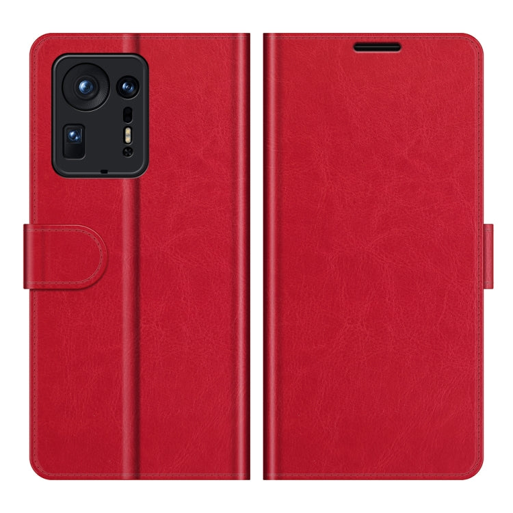 For Xiaomi Mix 4 R64 Texture Single Horizontal Flip Protective Case with Holder & Card Slots & Wallet& Photo Frame