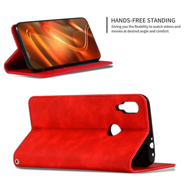 Retro Skin Feel Business Magnetic Horizontal Flip Leather Case for Redmi Note7 & Redmi Note7 Pro