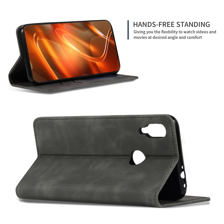 Retro Skin Feel Business Magnetic Horizontal Flip Leather Case for Redmi Note7 & Redmi Note7 Pro