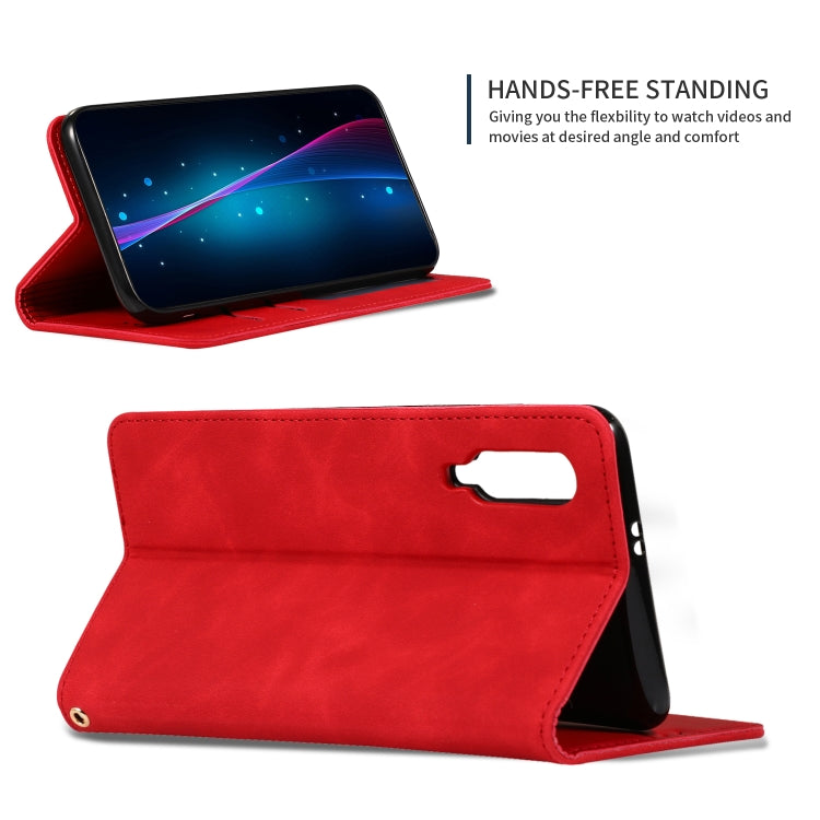 Retro Skin Feel Business Magnetic Horizontal Flip Leather Case for Xiaomi 9