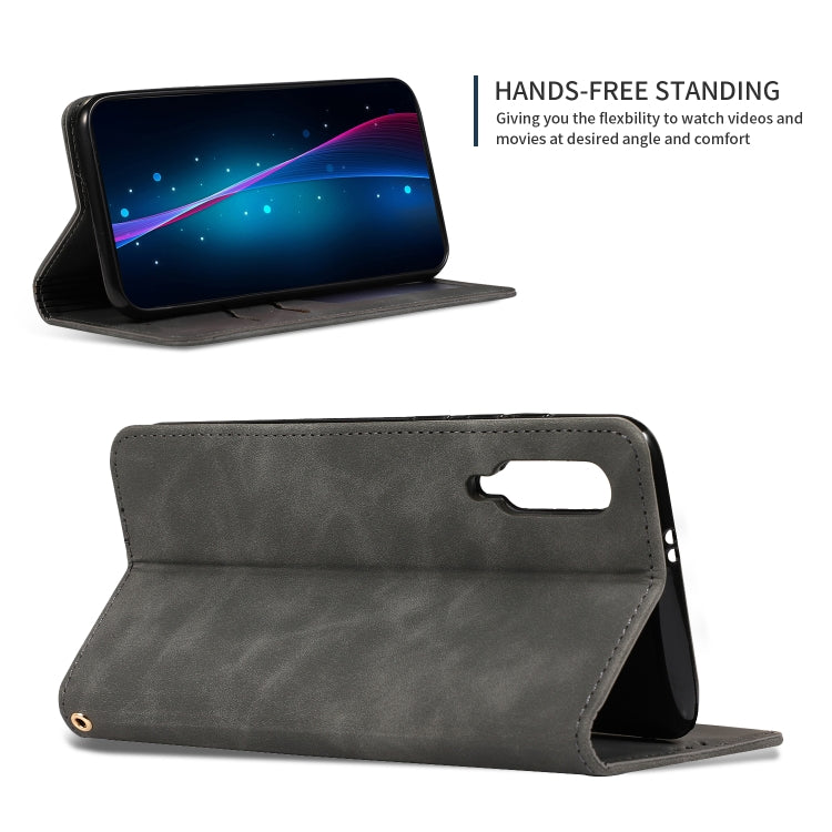 Retro Skin Feel Business Magnetic Horizontal Flip Leather Case for Xiaomi 9