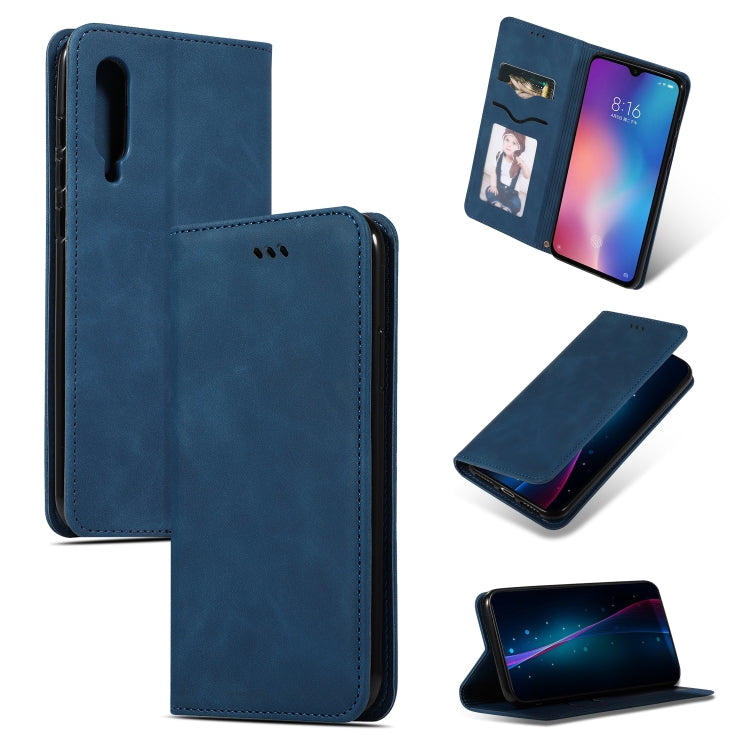 Retro Skin Feel Business Magnetic Horizontal Flip Leather Case for Xiaomi 9