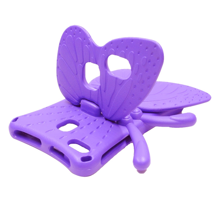 For Amazon Kindle Fire HD8 2016/2017/2018 Butterfly Bracket Style EVA Children Falling Proof Cover Protective Case