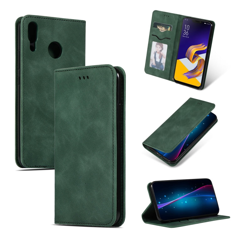 Retro Skin Feel Business Magnetic Horizontal Flip Leather Case for ASUS Zenfone 5 ZE620KL & Zenfone 5Z ZS620KL
