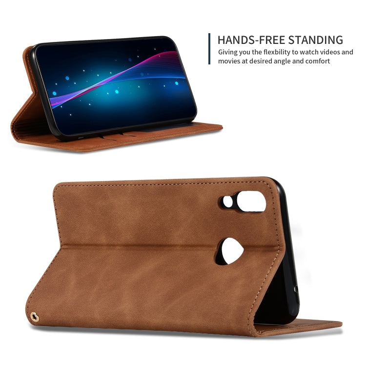 Retro Skin Feel Business Magnetic Horizontal Flip Leather Case for ASUS Zenfone 5 ZE620KL & Zenfone 5Z ZS620KL