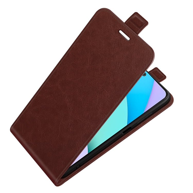 For Xiaomi Redmi 10 R64 Texture Single Vertical Flip Leather Protective Case with Card Slots & Photo Frame