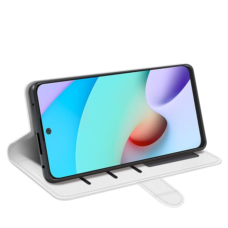 For Xiaomi Redmi 10 R64 Texture Single Horizontal Flip Protective Case with Holder & Card Slots & Wallet& Photo Frame