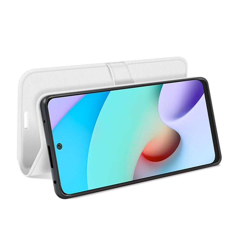 For Xiaomi Redmi 10 R64 Texture Single Horizontal Flip Protective Case with Holder & Card Slots & Wallet& Photo Frame