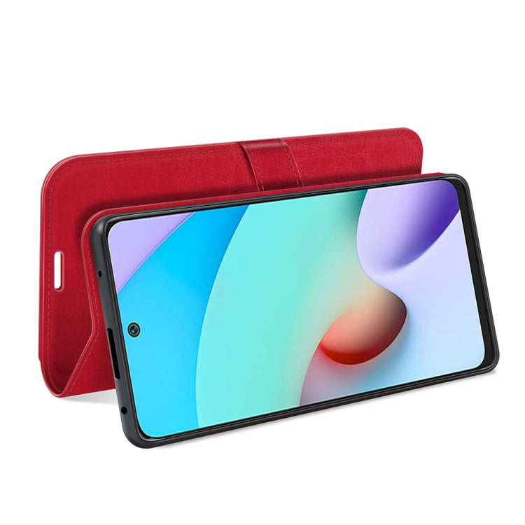 For Xiaomi Redmi 10 R64 Texture Single Horizontal Flip Protective Case with Holder & Card Slots & Wallet& Photo Frame