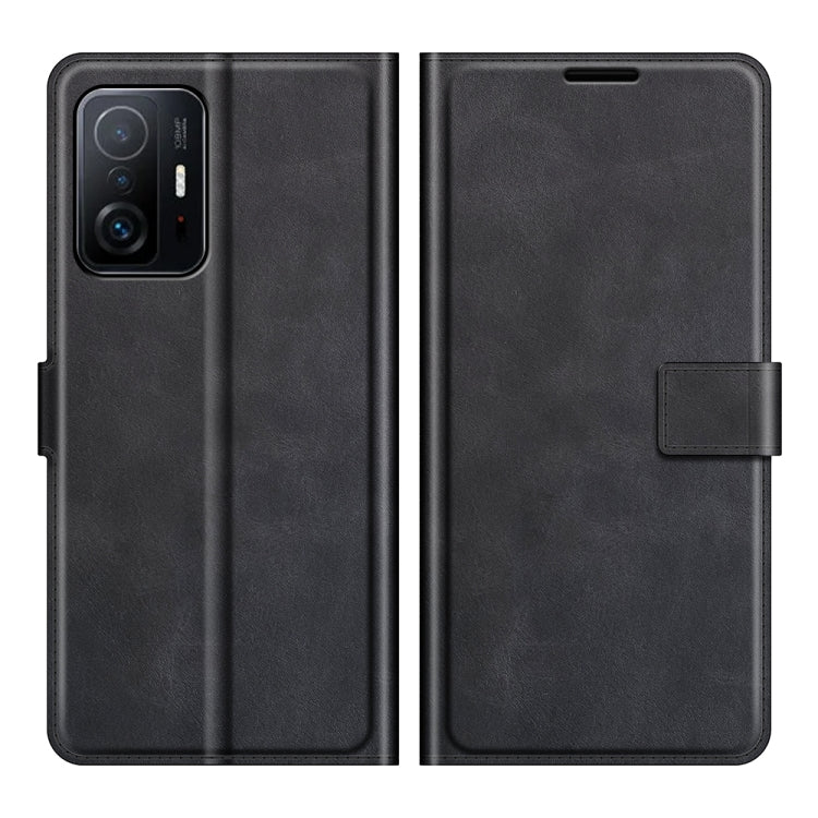 Retro Calf Pattern Buckle Horizontal Flip Leather Case with Holder & Card Slots & Wallet For Xiaomi Mi 11T