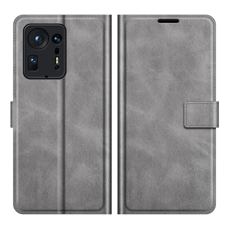 Retro Calf Pattern Buckle Horizontal Flip Leather Case with Holder & Card Slots & Wallet For Xiaomi Mix 4