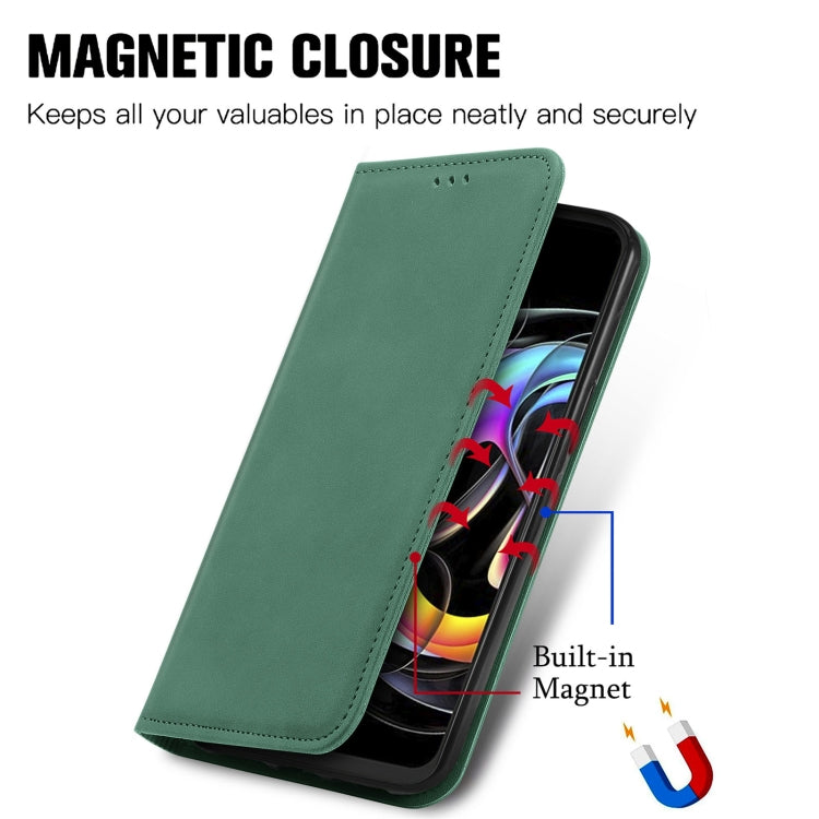For Motorola Edge 20 Lite Retro Skin Feel Business Magnetic Horizontal Flip Leather Case With Holder & Card Slots & Wallet & Photo Frame