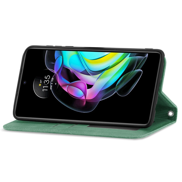 For Motorola Edge 20 Retro Skin Feel Business Magnetic Horizontal Flip Leather Case With Holder & Card Slots & Wallet & Photo Frame