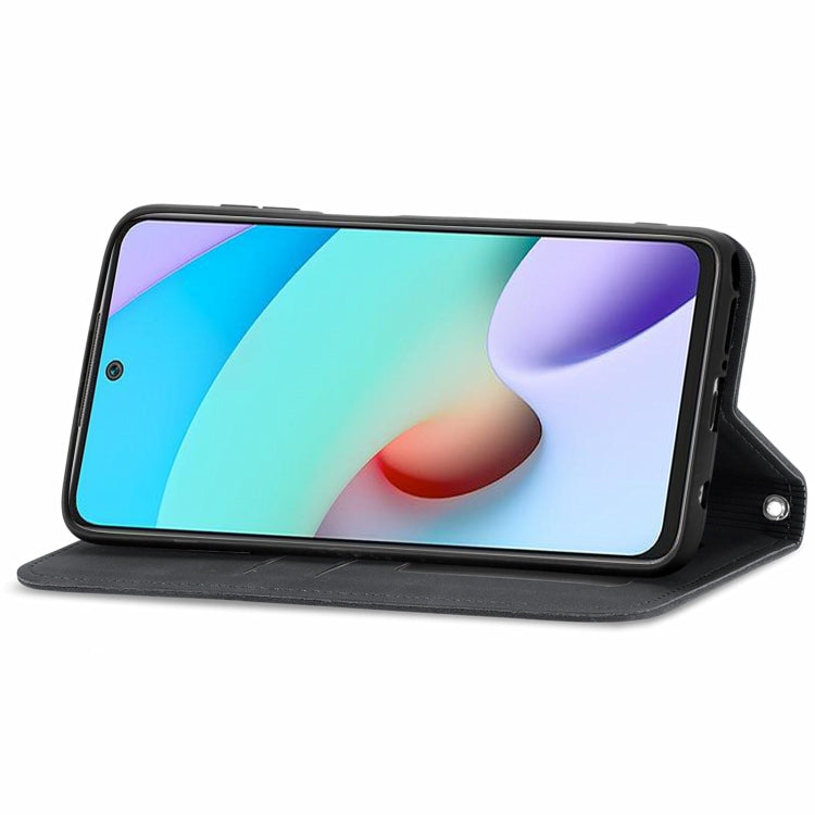 For Xiaomi Rdemi 10 Retro Skin Feel Business Magnetic Horizontal Flip Leather Case With Holder & Card Slots & Wallet & Photo Frame