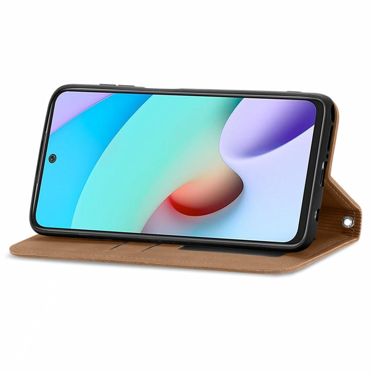 For Xiaomi Rdemi 10 Retro Skin Feel Business Magnetic Horizontal Flip Leather Case With Holder & Card Slots & Wallet & Photo Frame