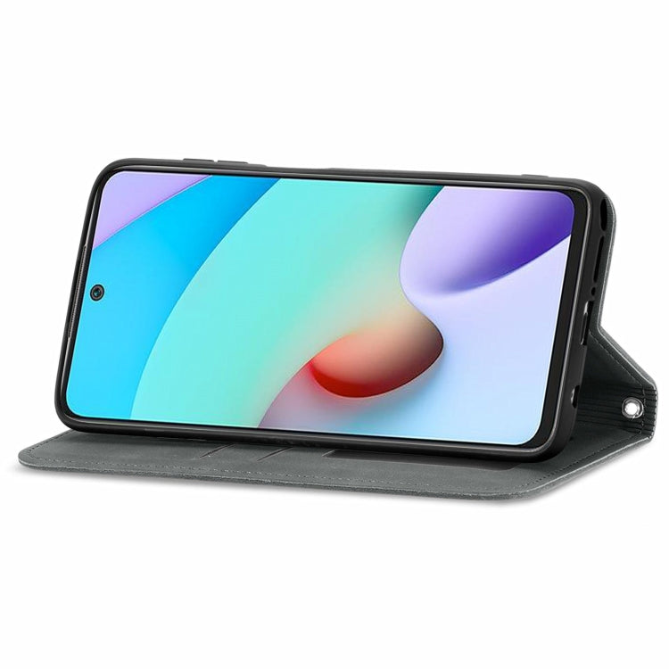 For Xiaomi Rdemi 10 Retro Skin Feel Business Magnetic Horizontal Flip Leather Case With Holder & Card Slots & Wallet & Photo Frame