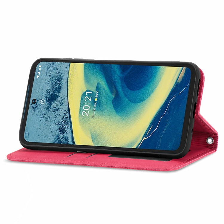 For Nokia XR 20 Retro Skin Feel Business Magnetic Horizontal Flip Leather Case with Holder & Card Slots & Wallet & Photo Frame
