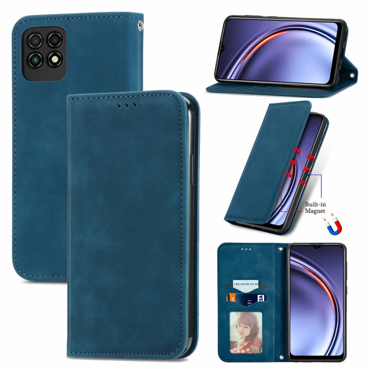 For Huawei Maimang 10 SE Retro Skin Feel Business Magnetic Horizontal Flip Leather Case with Holder & Card Slots & Wallet & Photo Frame