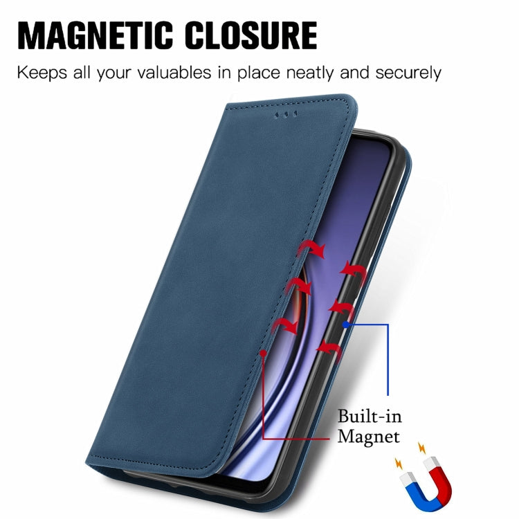 For Huawei Maimang 10 SE Retro Skin Feel Business Magnetic Horizontal Flip Leather Case with Holder & Card Slots & Wallet & Photo Frame