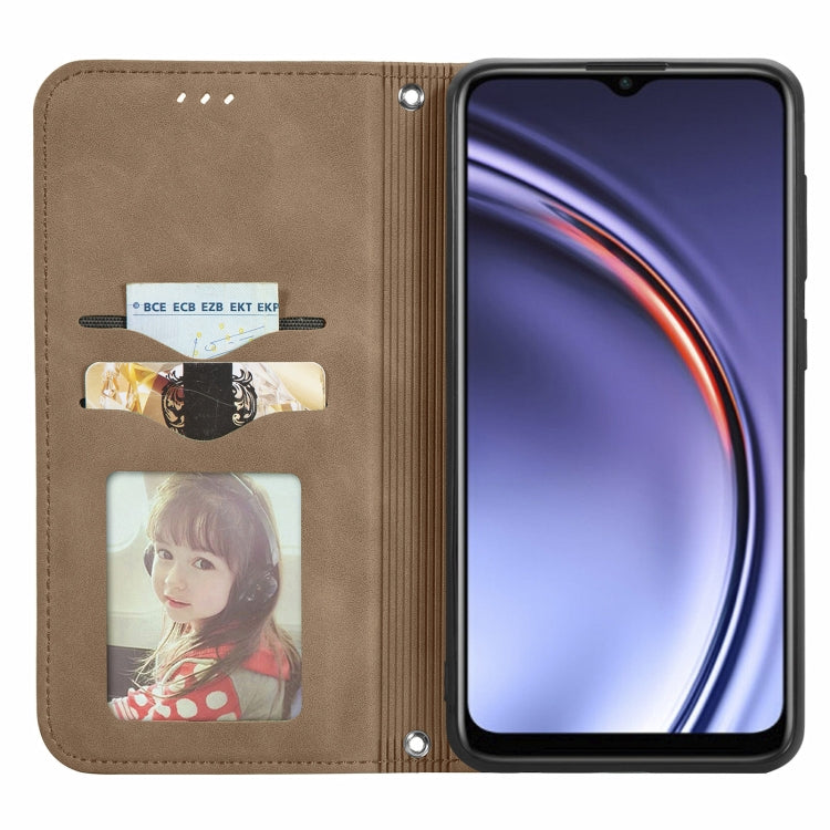 For Huawei Maimang 10 SE Retro Skin Feel Business Magnetic Horizontal Flip Leather Case with Holder & Card Slots & Wallet & Photo Frame