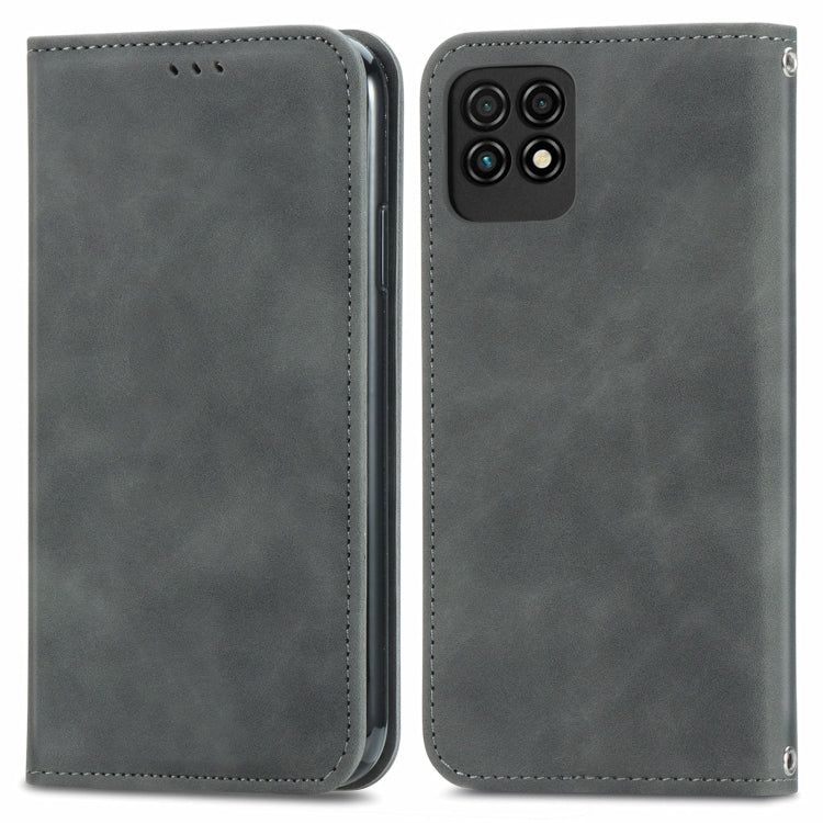 For Huawei Maimang 10 SE Retro Skin Feel Business Magnetic Horizontal Flip Leather Case with Holder & Card Slots & Wallet & Photo Frame