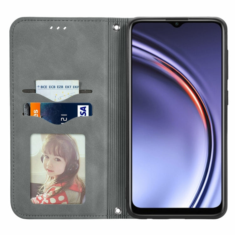 For Huawei Maimang 10 SE Retro Skin Feel Business Magnetic Horizontal Flip Leather Case with Holder & Card Slots & Wallet & Photo Frame