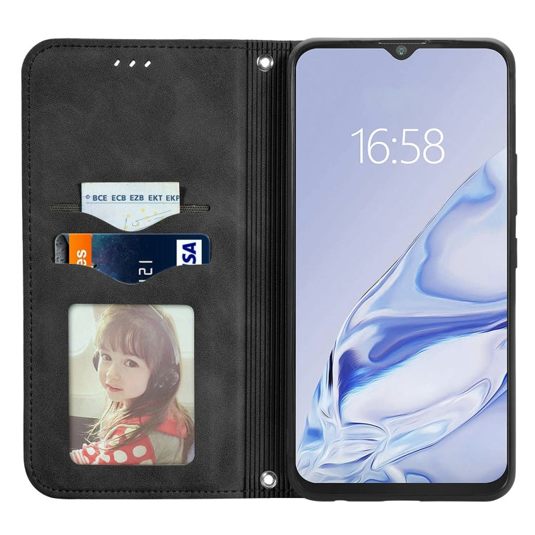 For Cubot Note 20 Retro Skin Feel Business Magnetic Horizontal Flip Leather Case with Holder & Card Slots & Wallet & Photo Frame