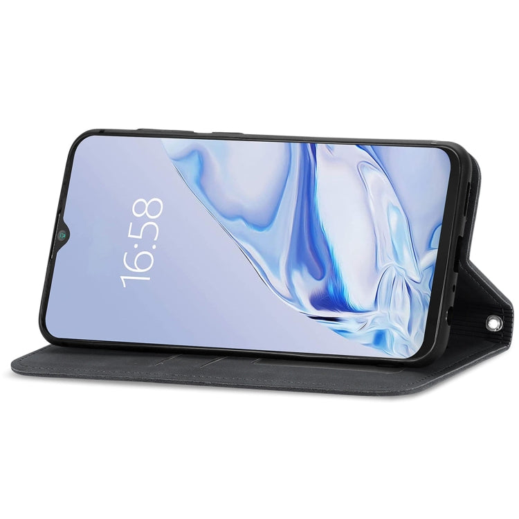 For Cubot Note 20 Retro Skin Feel Business Magnetic Horizontal Flip Leather Case with Holder & Card Slots & Wallet & Photo Frame