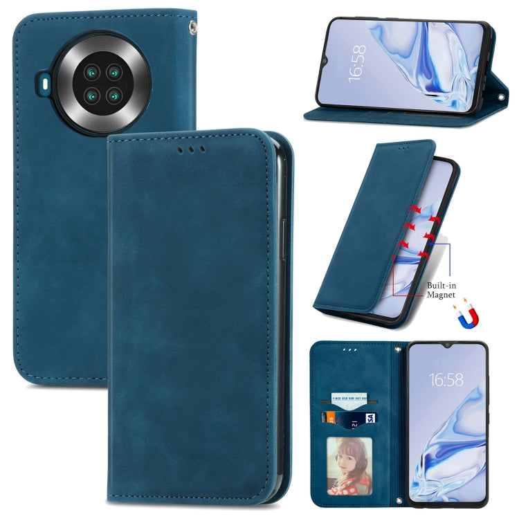 For Cubot Note 20 Retro Skin Feel Business Magnetic Horizontal Flip Leather Case with Holder & Card Slots & Wallet & Photo Frame