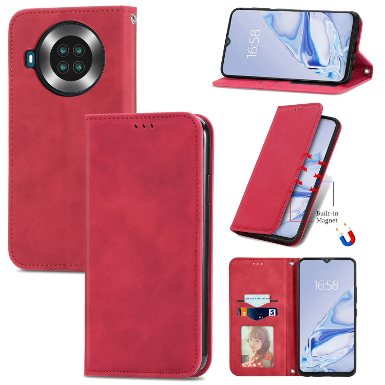 For Cubot Note 20 Retro Skin Feel Business Magnetic Horizontal Flip Leather Case with Holder & Card Slots & Wallet & Photo Frame