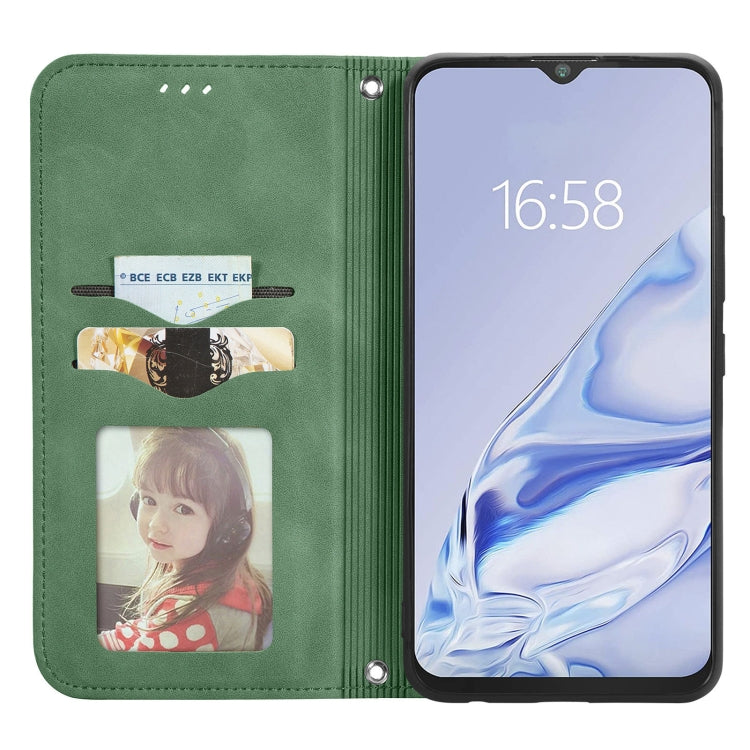 For Cubot Note 20 Retro Skin Feel Business Magnetic Horizontal Flip Leather Case with Holder & Card Slots & Wallet & Photo Frame